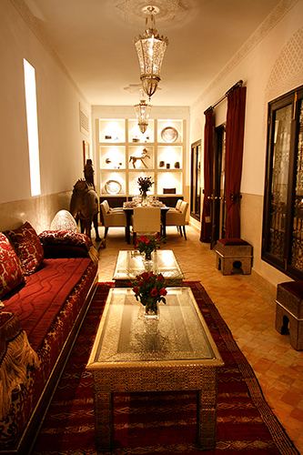 Riad Assakina authentic decor